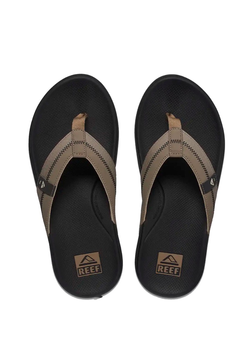 Reef Slippers Cushion Phantom 2.0 Fossil / Raven CJ5513 Bruin / Zwart maat afbeelding 1
