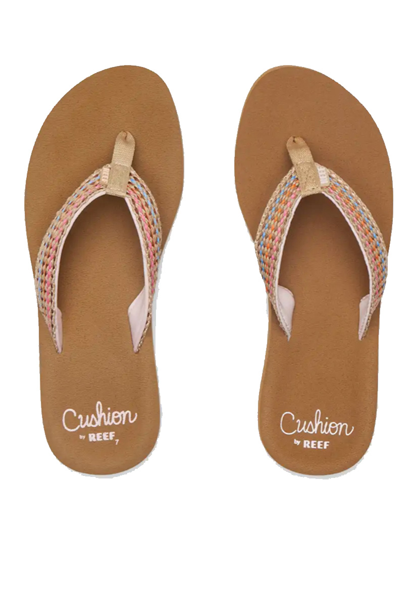 Reef Slippers Baja Elana CJ7336 Bruin / Roze maat afbeelding