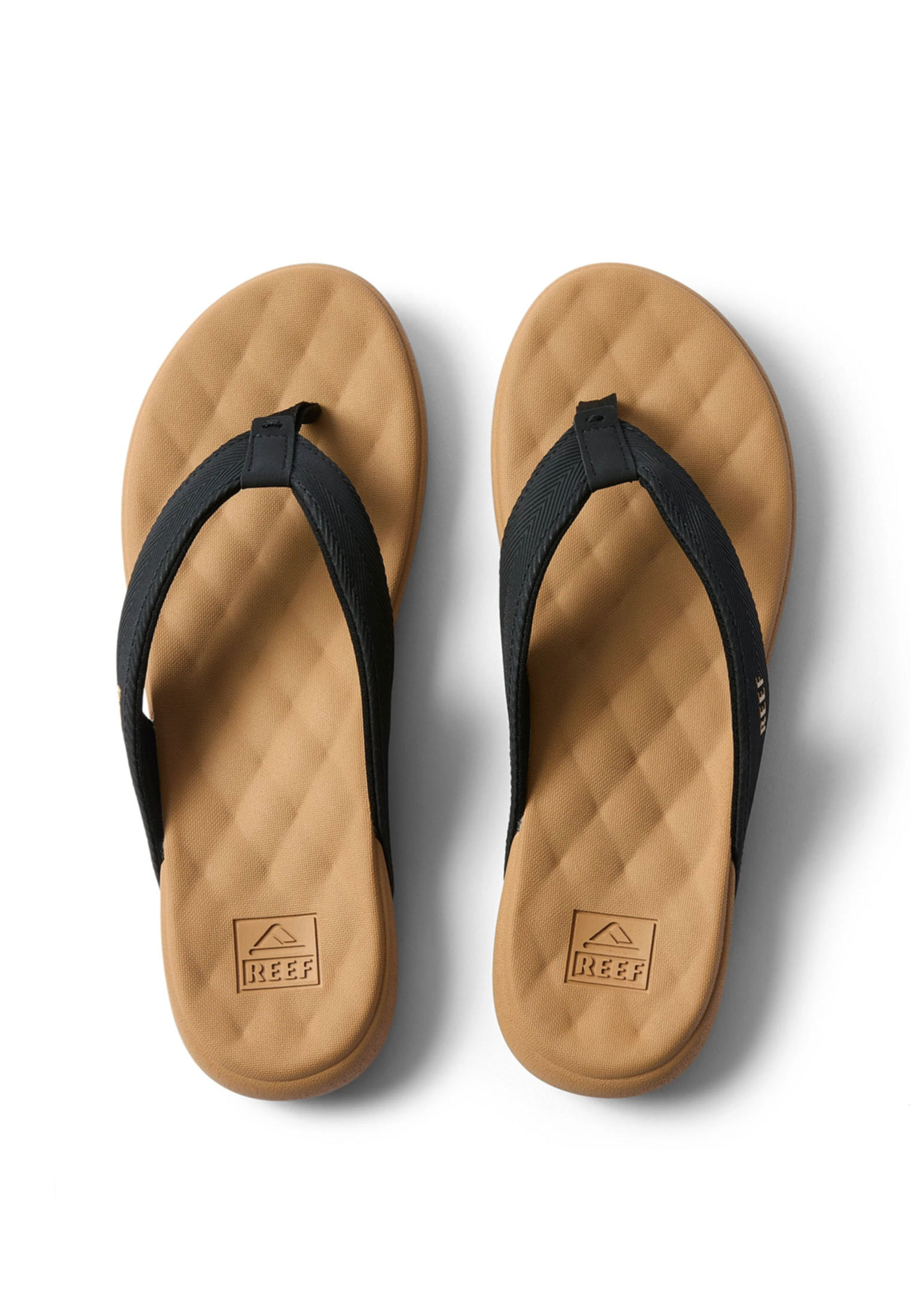 Reef Slippers Cushion Melody CJ8132 Zwart / Bruin-38.5 maat 38.5