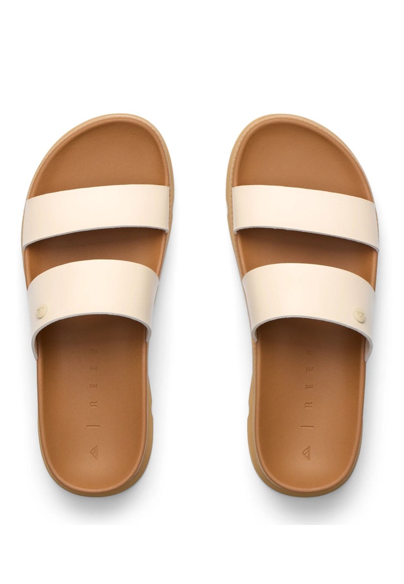 Reef Slippers Vista Luxe Thea Parchment CJ8602 Beige maat afbeelding 1