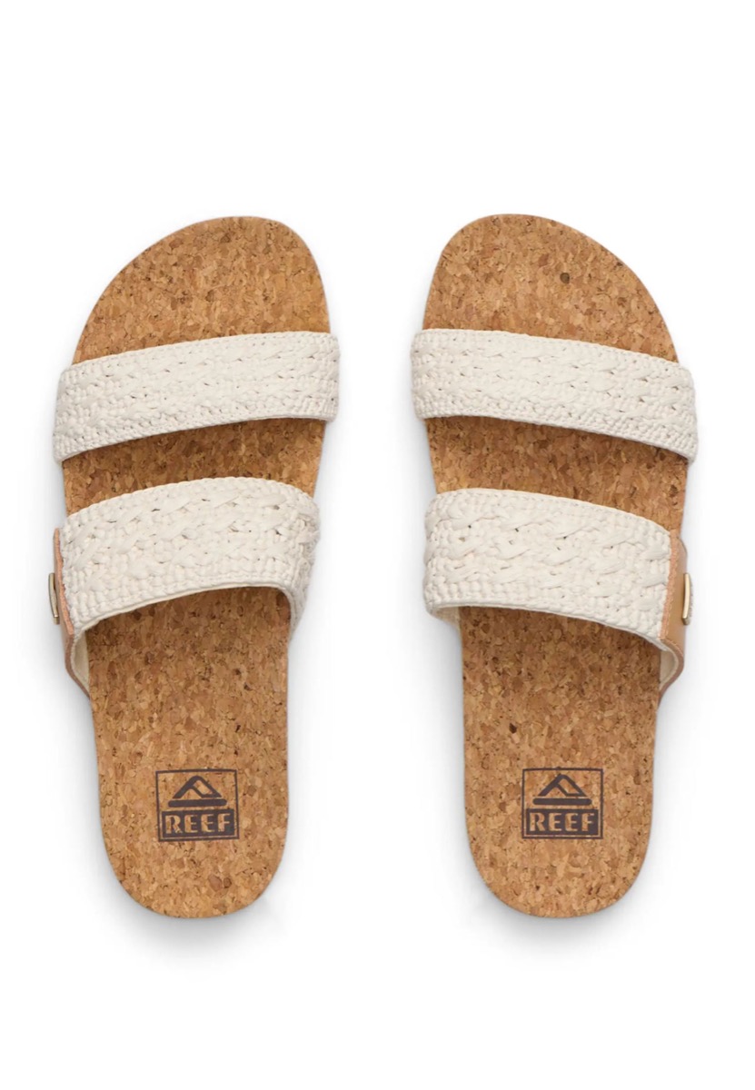 Reef Slippers Cushion Vista Sherbet CJ8647 Wit maat afbeelding 1