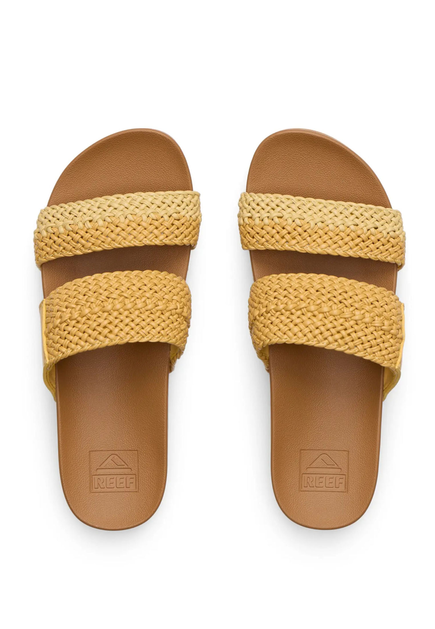 Reef Slippers Cushion Vista Hi Duo Braid CJ8723 Geel / Bruin-38.5 maat 38.5