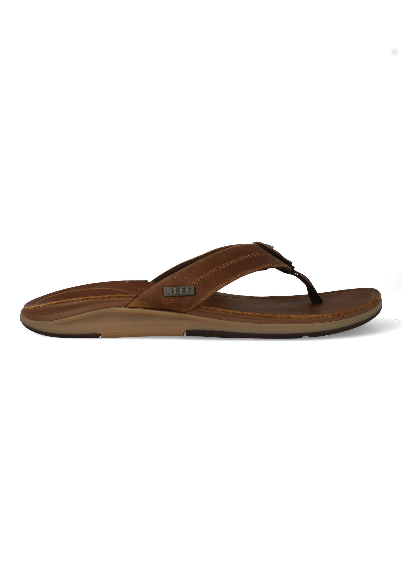 Reef Slippers Leather Offshore CJ9057 Bronze / Bruin-45 maat 45