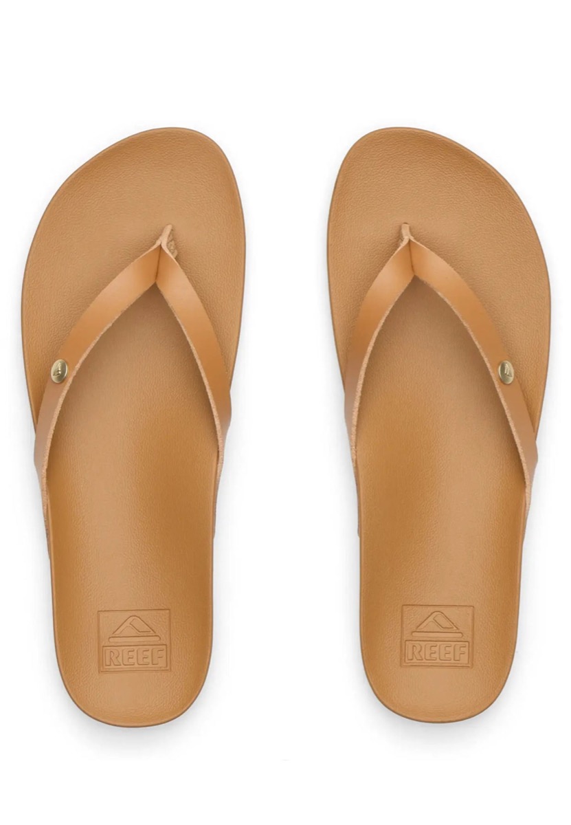 Reef Slippers Vista Ivy Almond CJ9158 Bruin maat