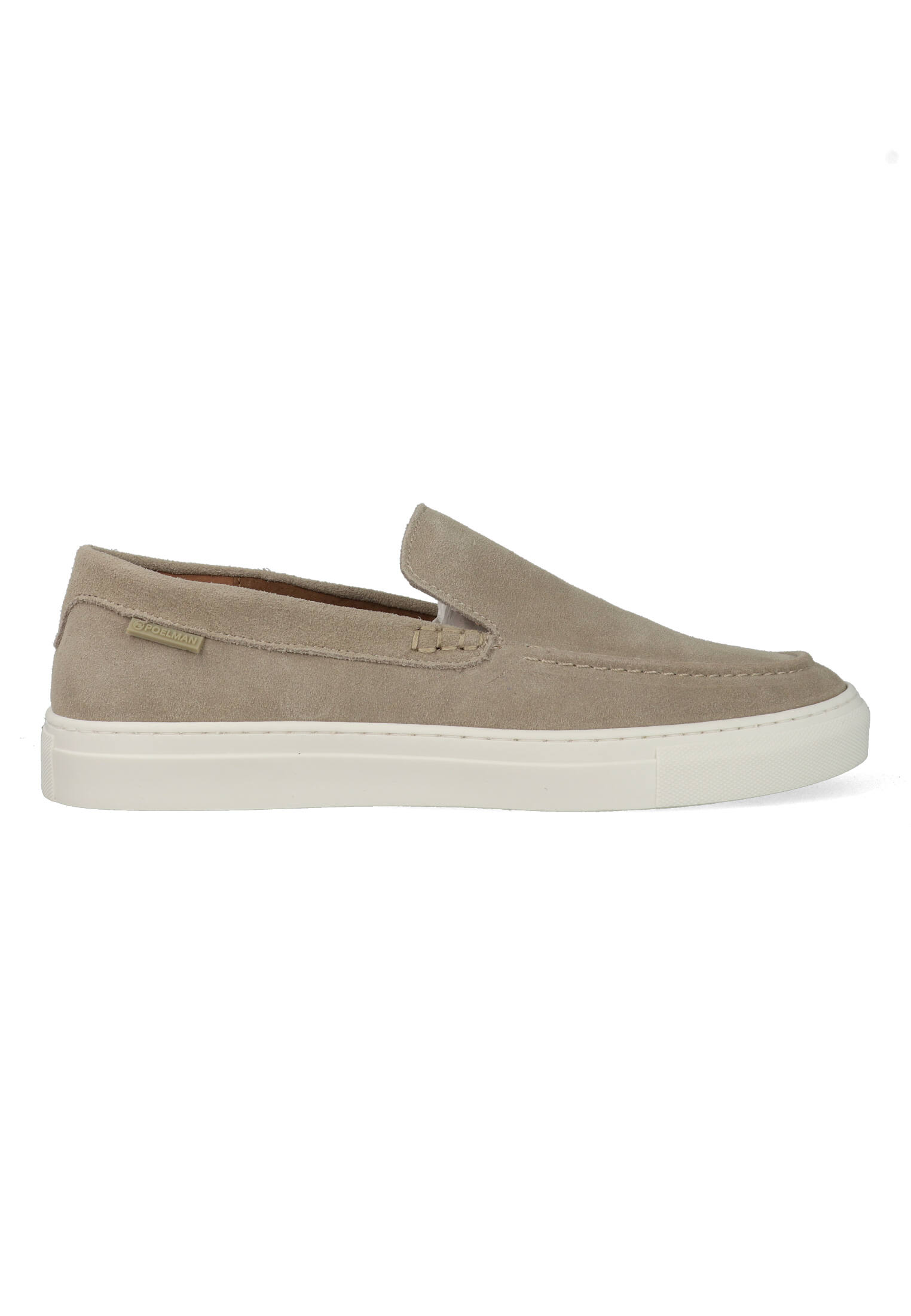 Poelman herensneaker groen en beige
