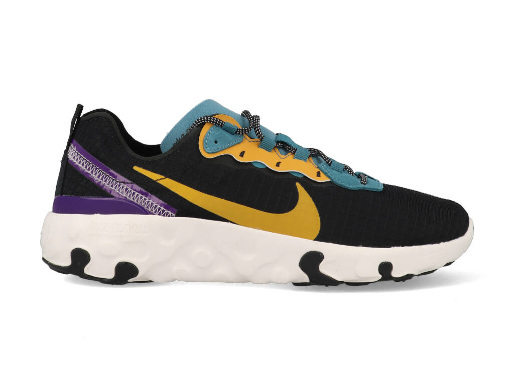 Nike Renew Element 55 CU0851-002 Zwart / Geel / Groen-39 maat 39 Nike Renew Element 55 CU0851-002 Zwart / Geel / Groen-39 maat 39