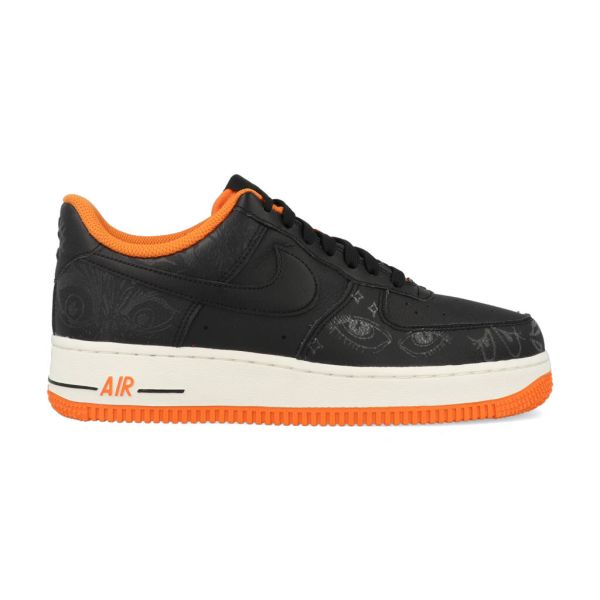 Nike Air Force 1 PRM DC8891-001 Zwart / Oranje