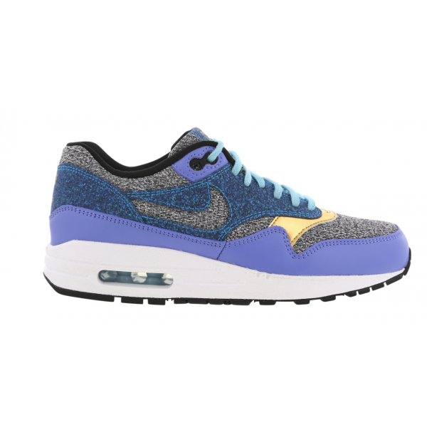 nike air max 1 blauw grijs