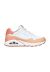 Skechers Uno-Pop Color Fun! 177121/WTAN Wit / Roze