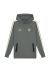 Malelions Sport Academy Hoodie MS2-AW23-11-225 Grijs / Lime Groen