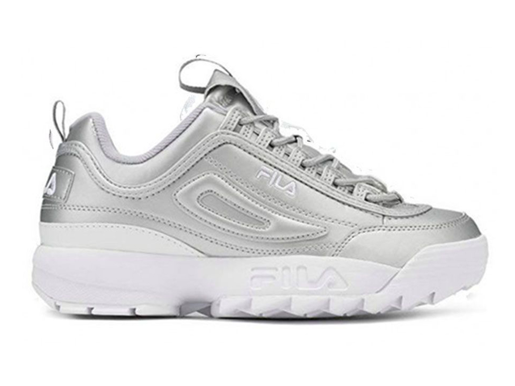 Fila Disruptor MM Low 1010607.3VW Zilver maat