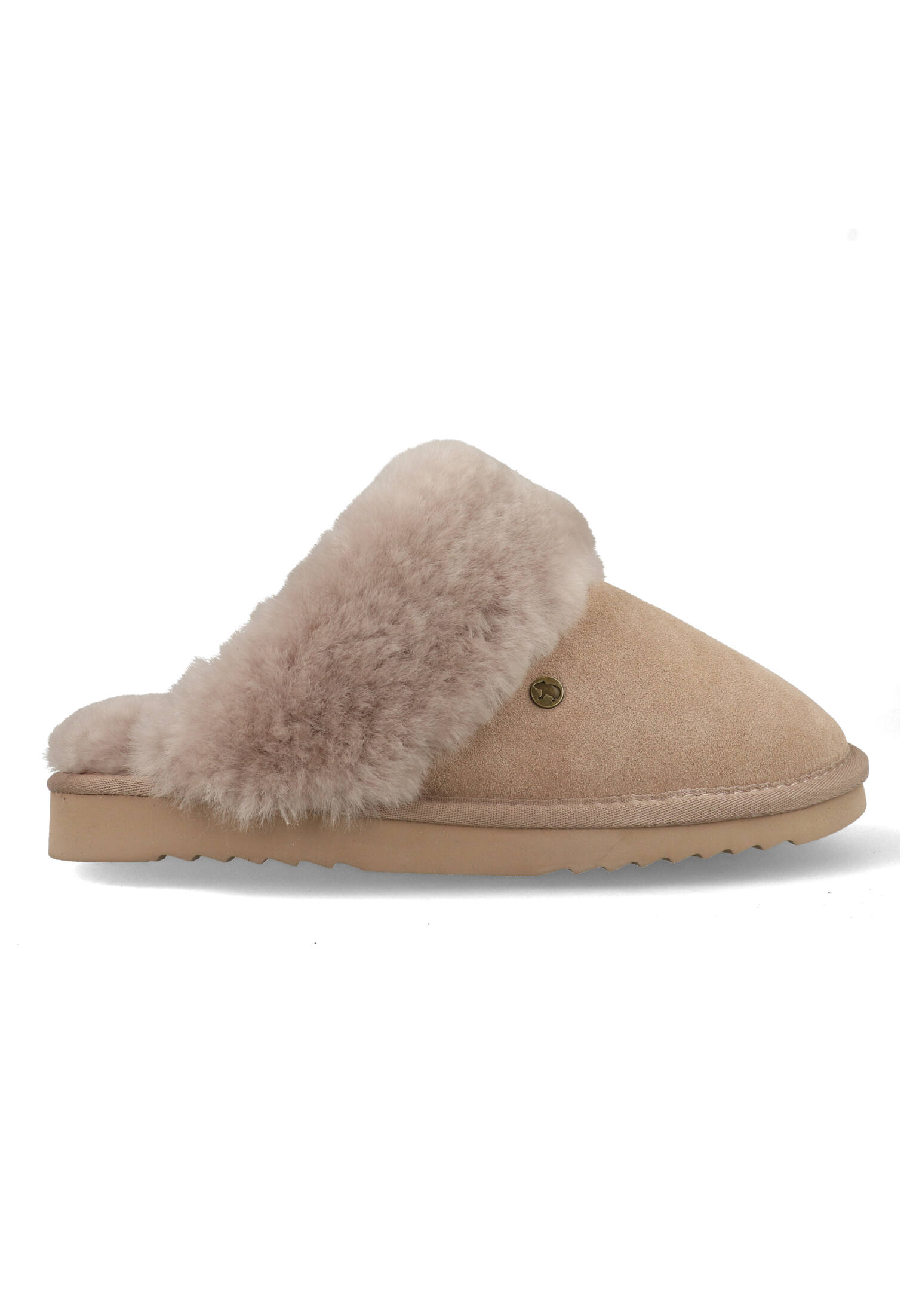 Warmbat Pantoffels Flurry FLS321058 Taupe / Grijs-37 maat 37 afbeelding