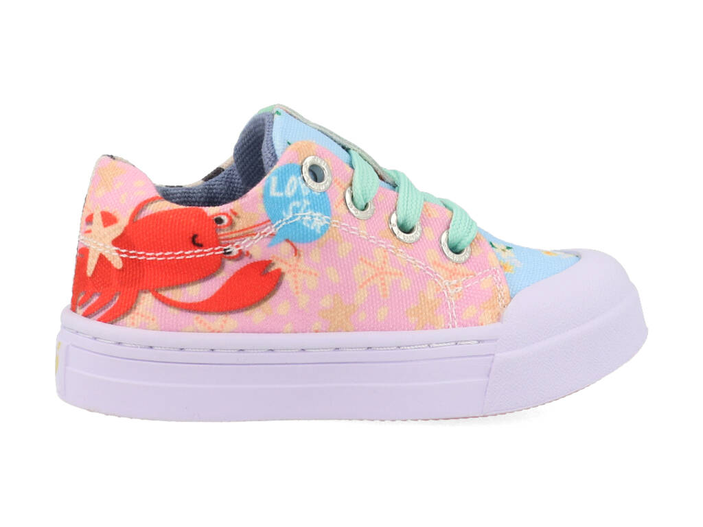 Go Banana's Sneakers GB22SLOBSTER L Roze / Blauw