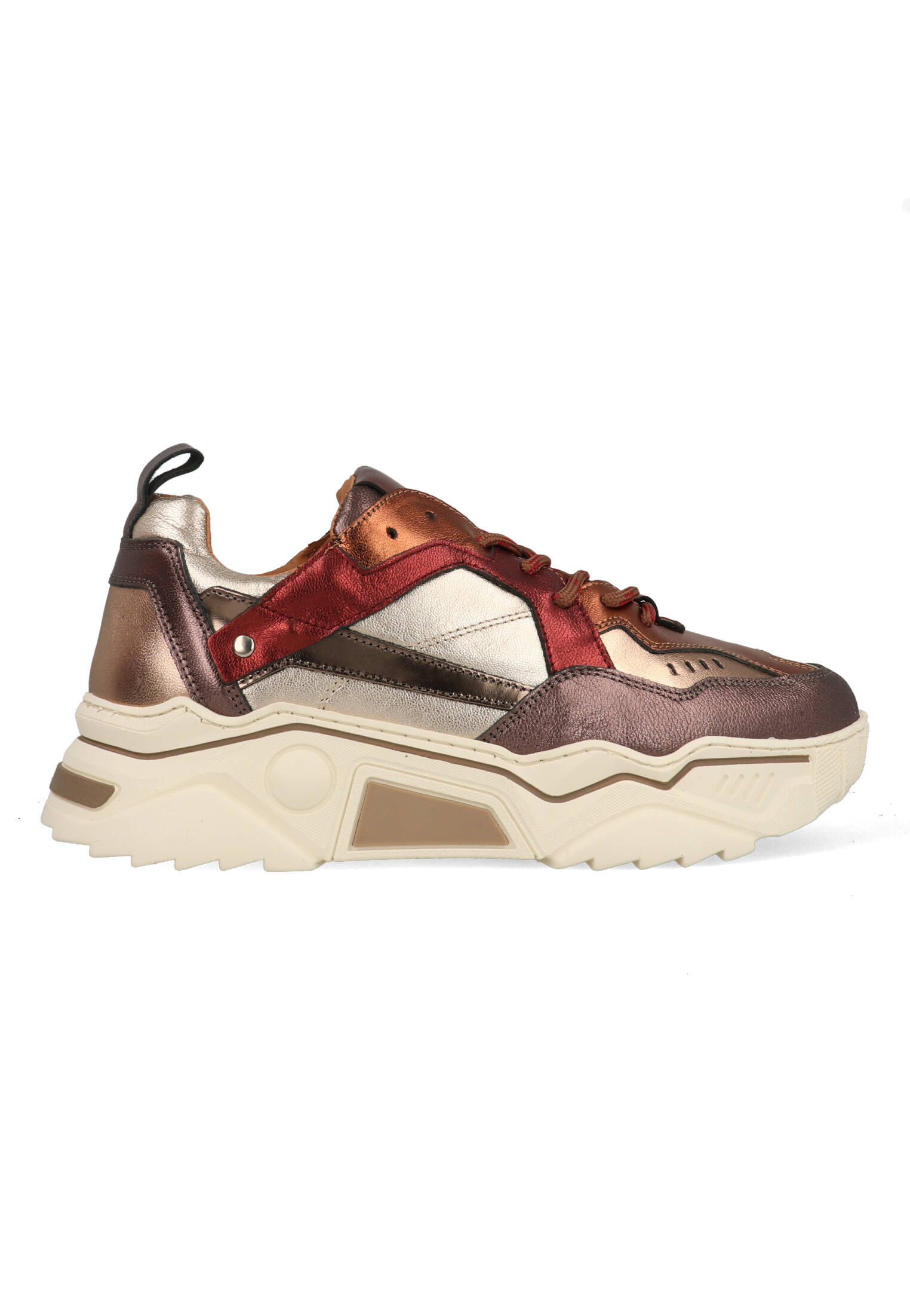 DWRS Pluto J5217C-84-4501 Bordeaux rood / Bruin-39 maat 39