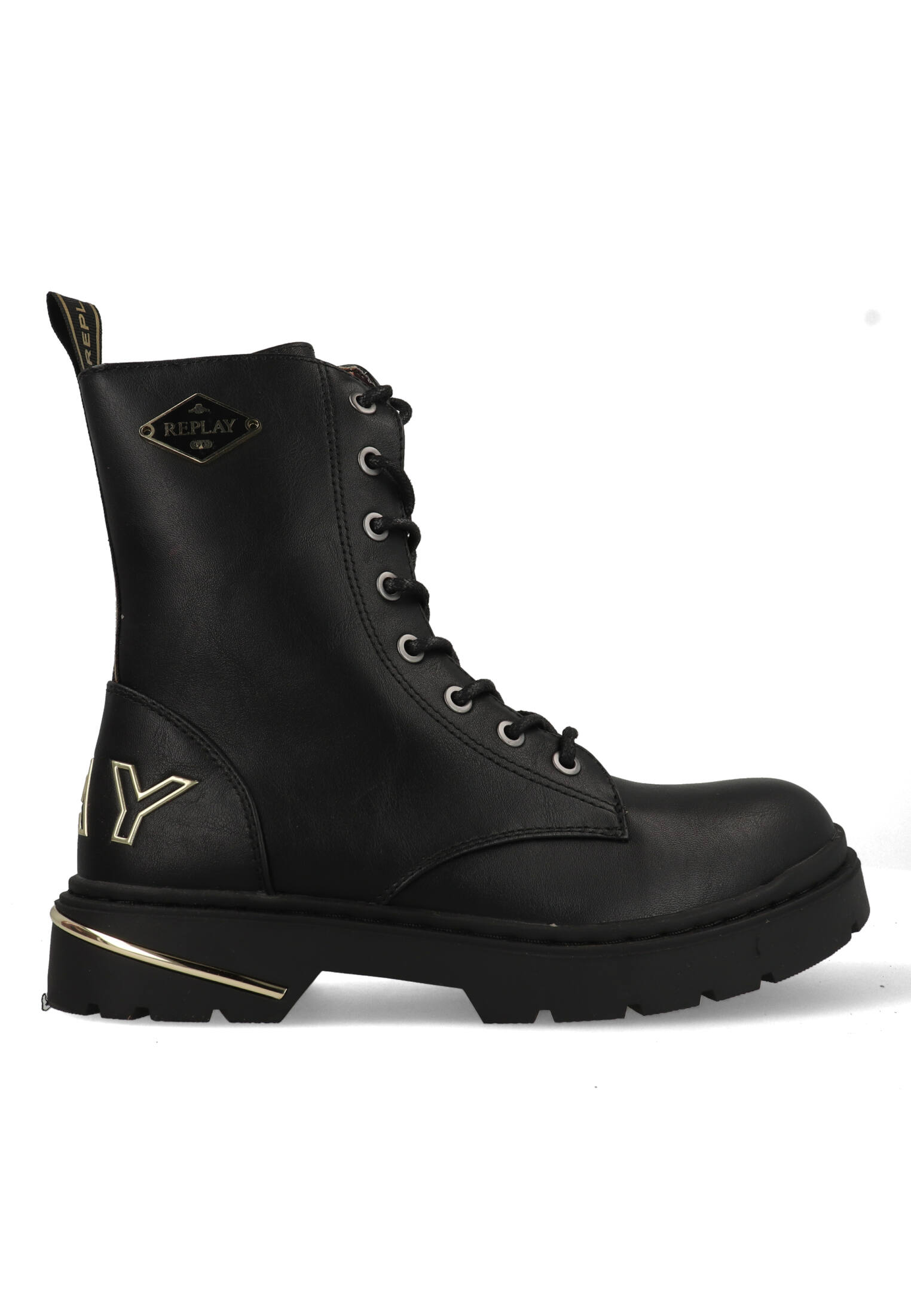 Replay Joplin 15 JL170037S-0006 Zwart / Goud-37 maat 37 afbeelding
