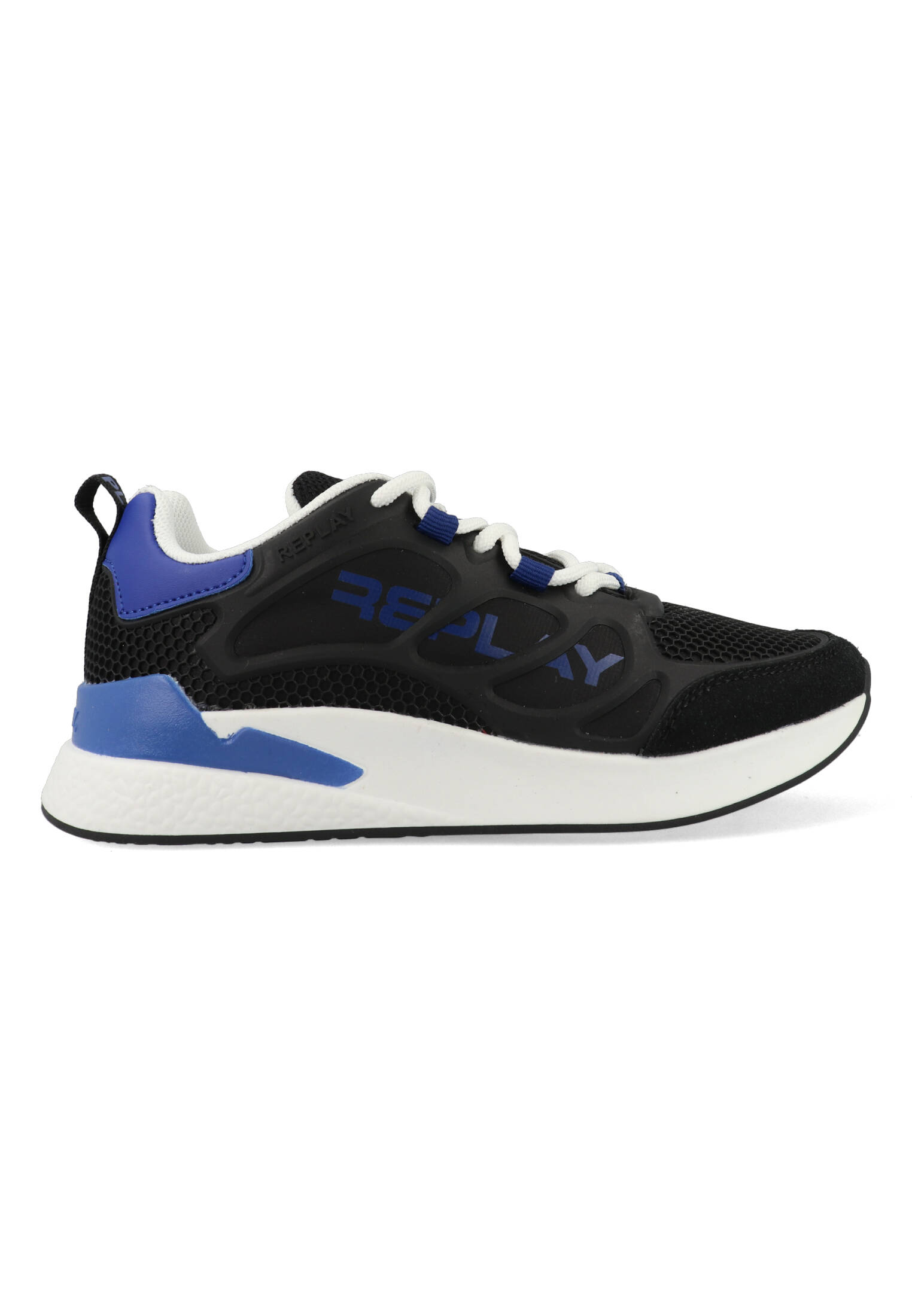 Replay Maze JR-1 JS540004S-3231 Zwart / Blauw-36 maat 36 Replay Maze JR-1 JS540004S-3231 Zwart / Blauw-36 maat 36