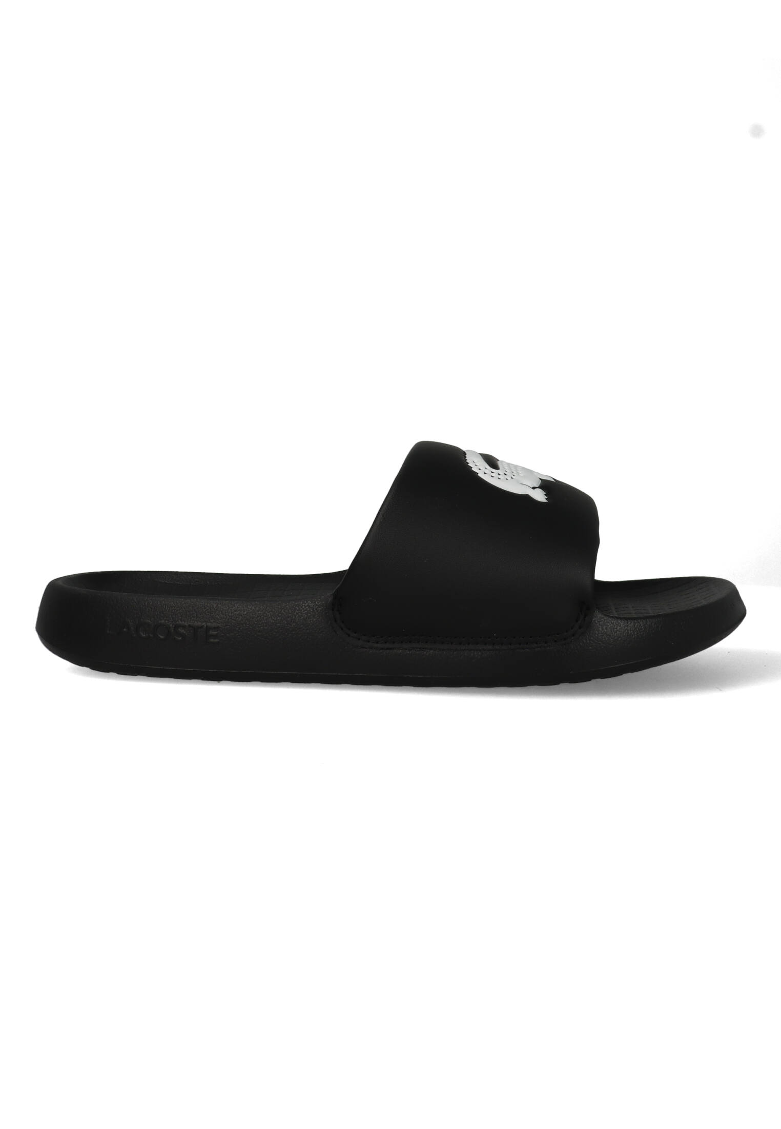 Lacoste Slippers Serve Slide 1.0 749CMA002131261-BLK/WHT Zwart / Wit-42 maat 42