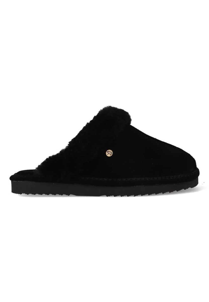 Warmbat Pantoffels Lismore LSM321009 Zwart maat