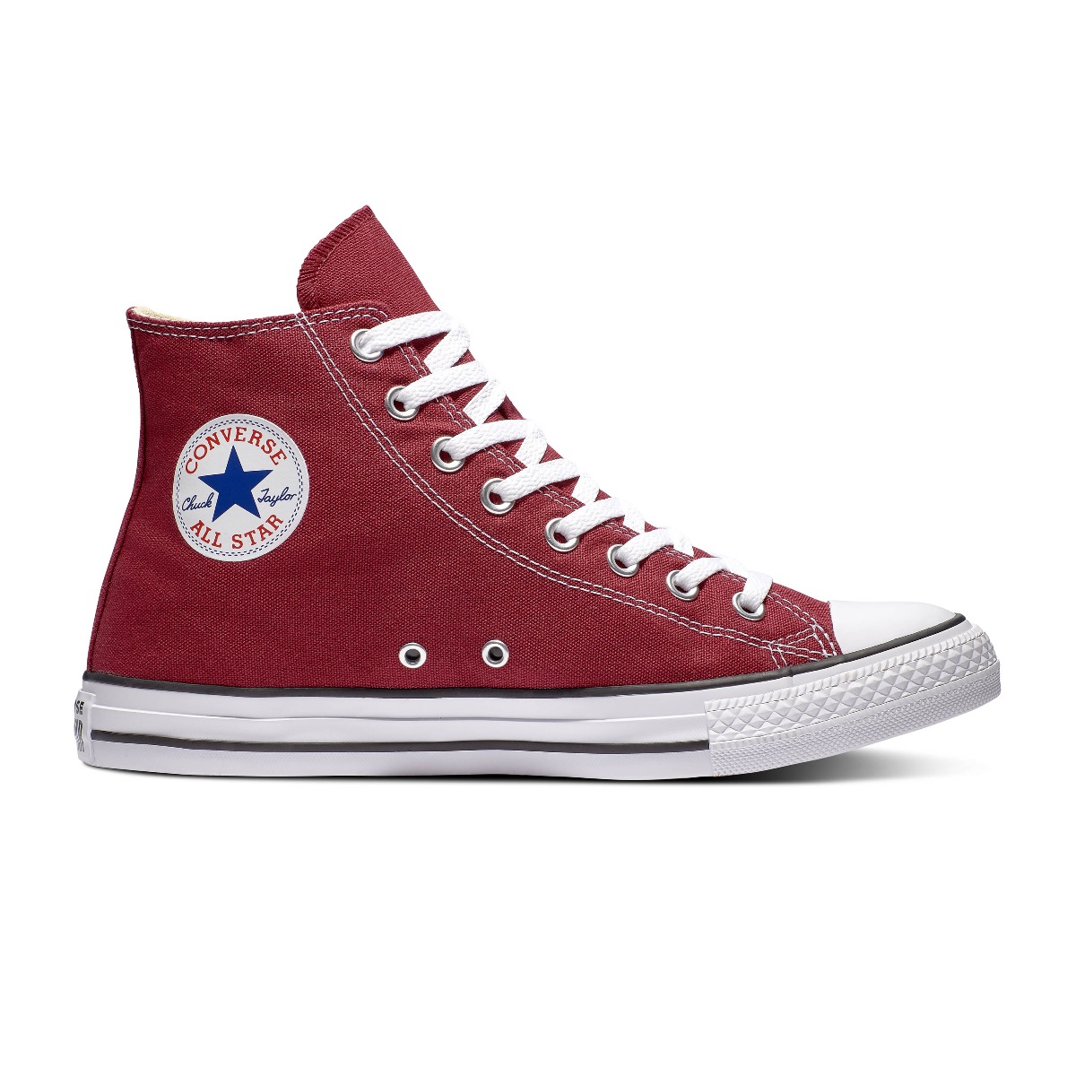 Converse All Stars Hoog Bordeaux Rood maat