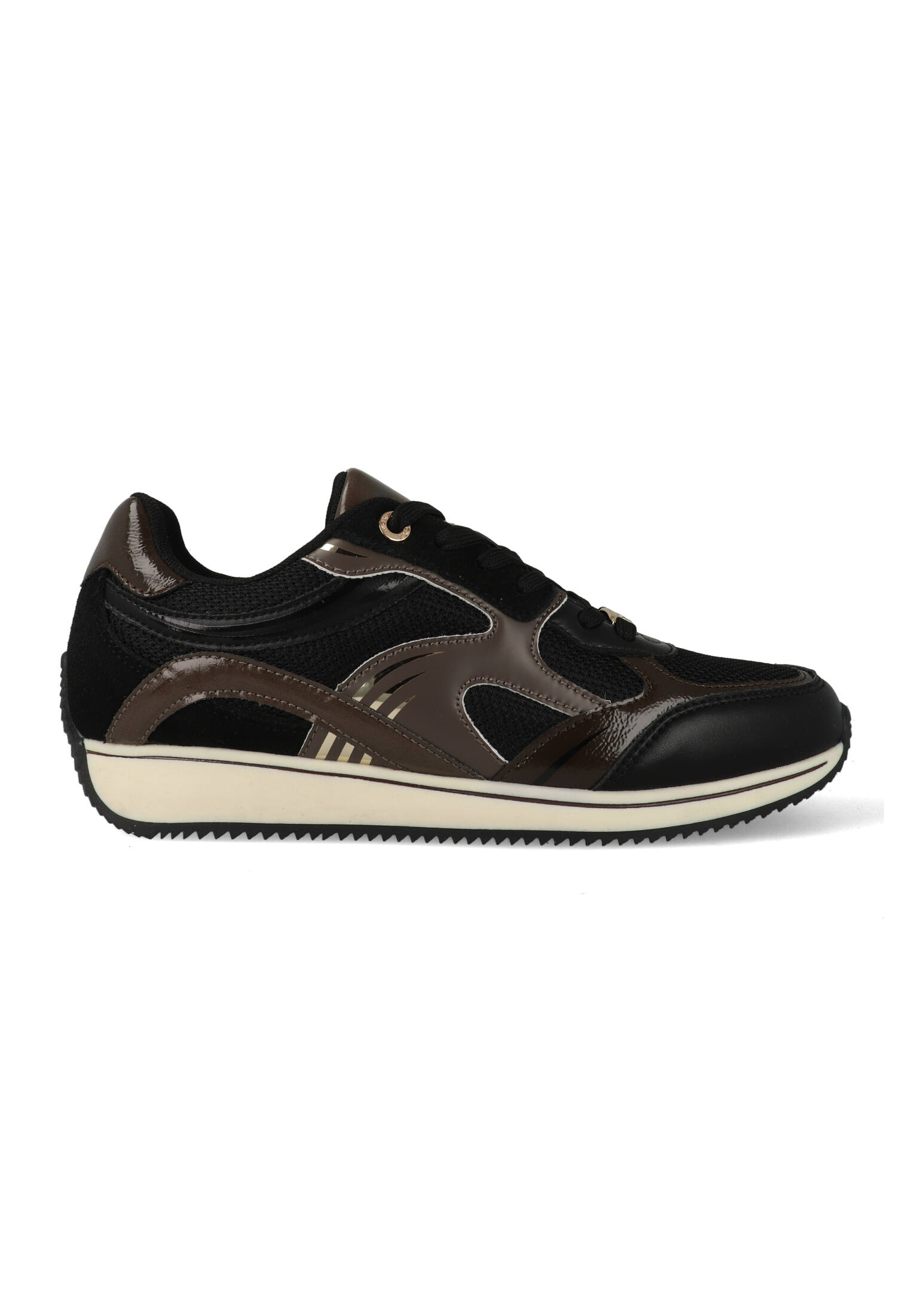 Mexx Sneakers Tansa Summer Zwart / Bruin-41 maat 41