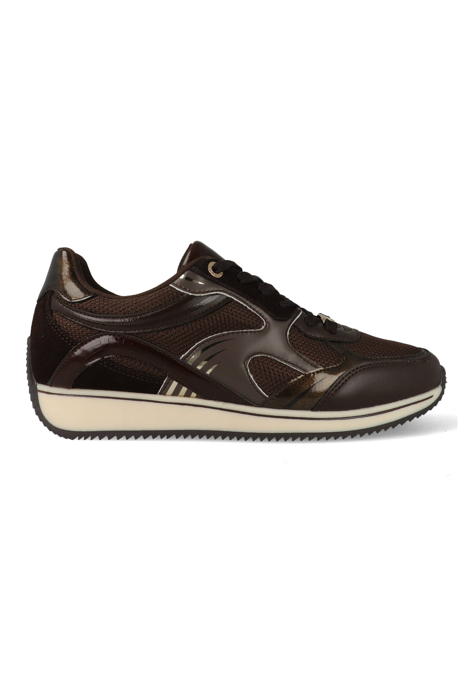 Mexx Sneakers Tansa Summer Donkerbruin-39 maat 39
