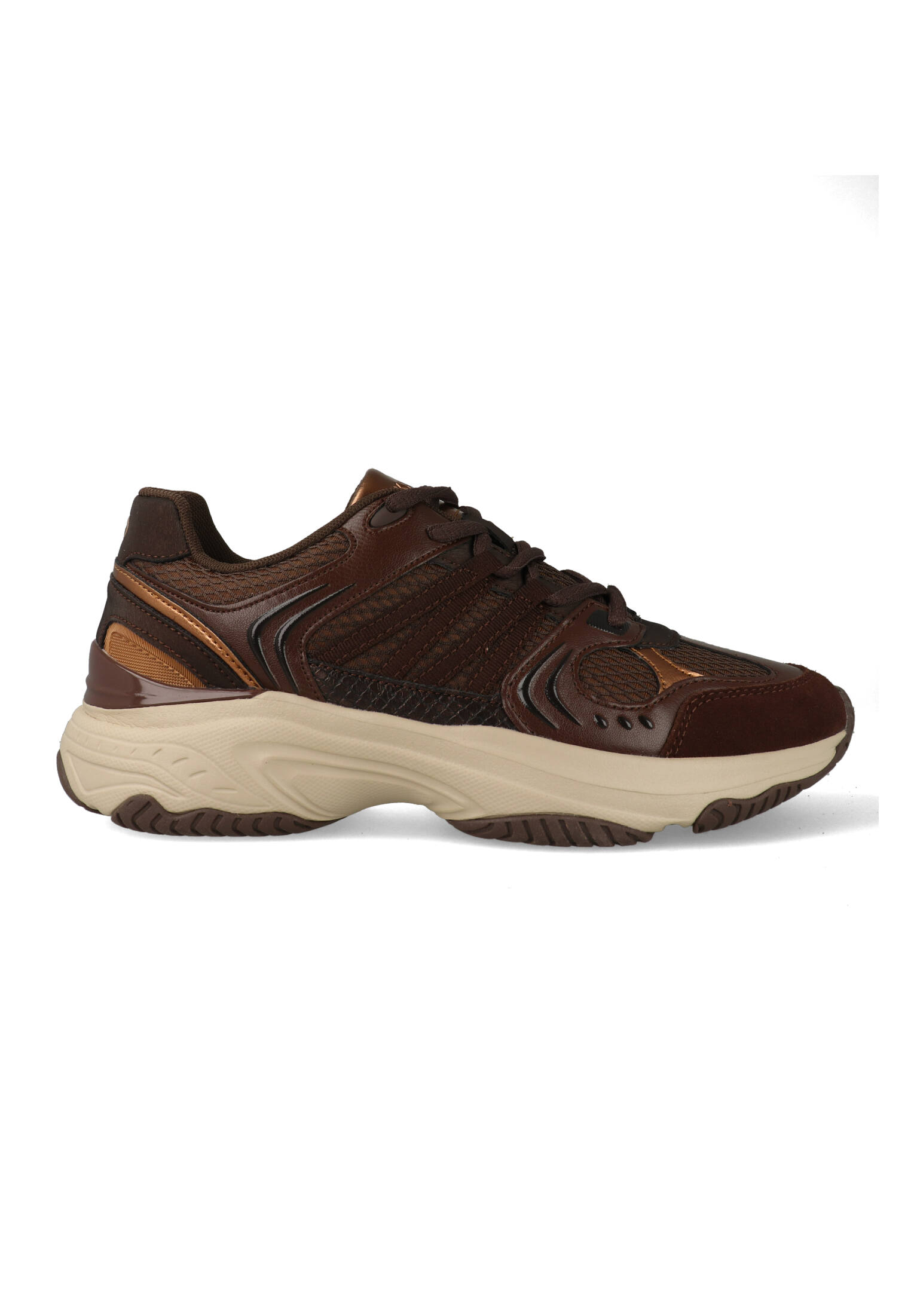 Mexx Sneakers Vyella Pax Donkerbruin-37 maat 37
