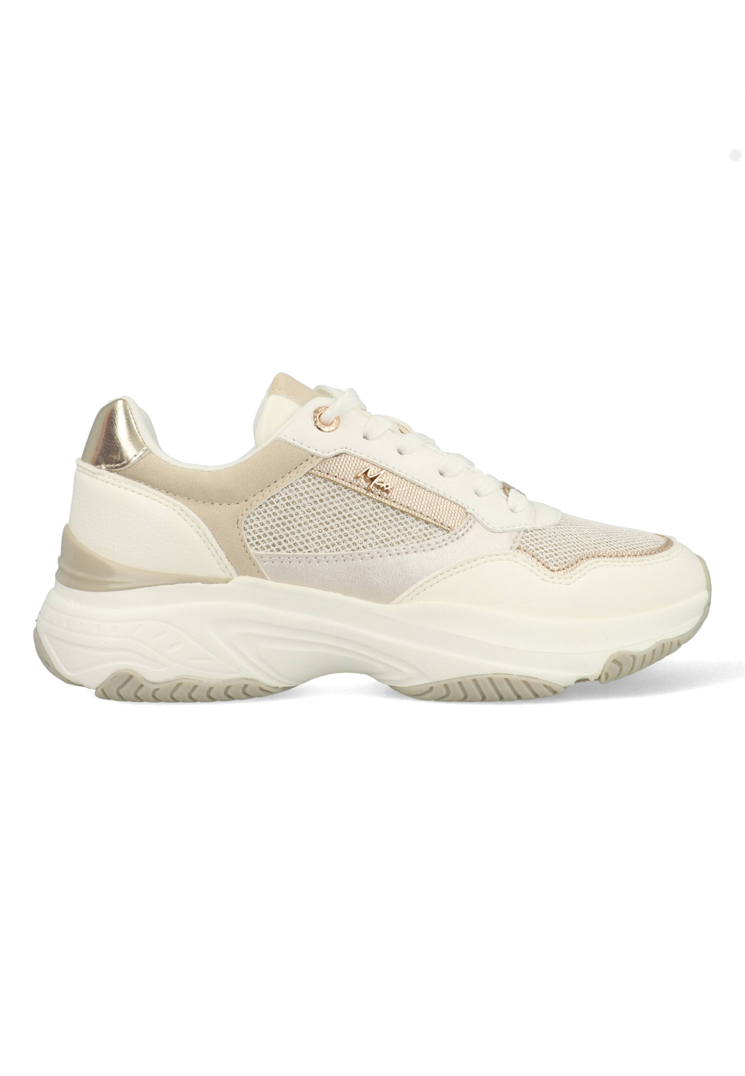 Mexx Sneakers Radja Pax MI001000861W-3111 Wit / Goud-38 maat 38