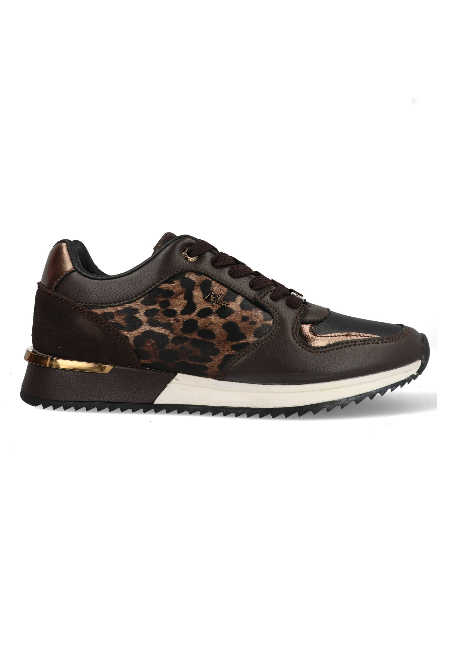 Mexx Sneakers Fleur Ellen MI001000953W-1101 Zwart / Bruin-38 maat 38 afbeelding