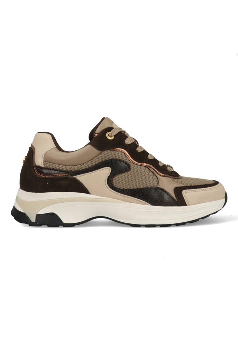 Mexx Sneakers Portia Love MI001001253W-2109 Bruin / Groen maat afbeelding