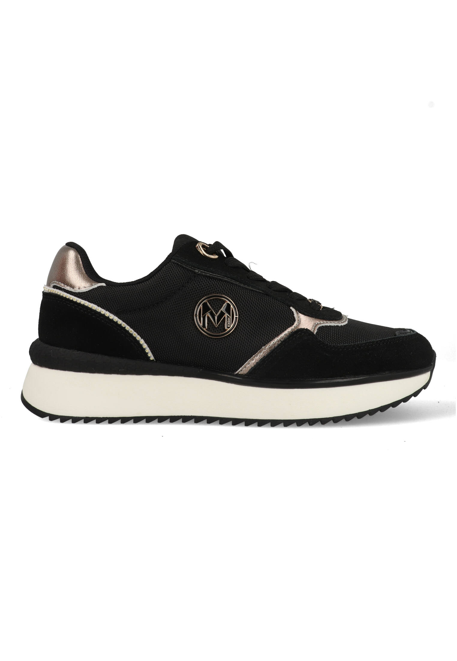 Mexx Sneakers Romance Pipa MI001001653W-1000 Zwart-40 maat 40
