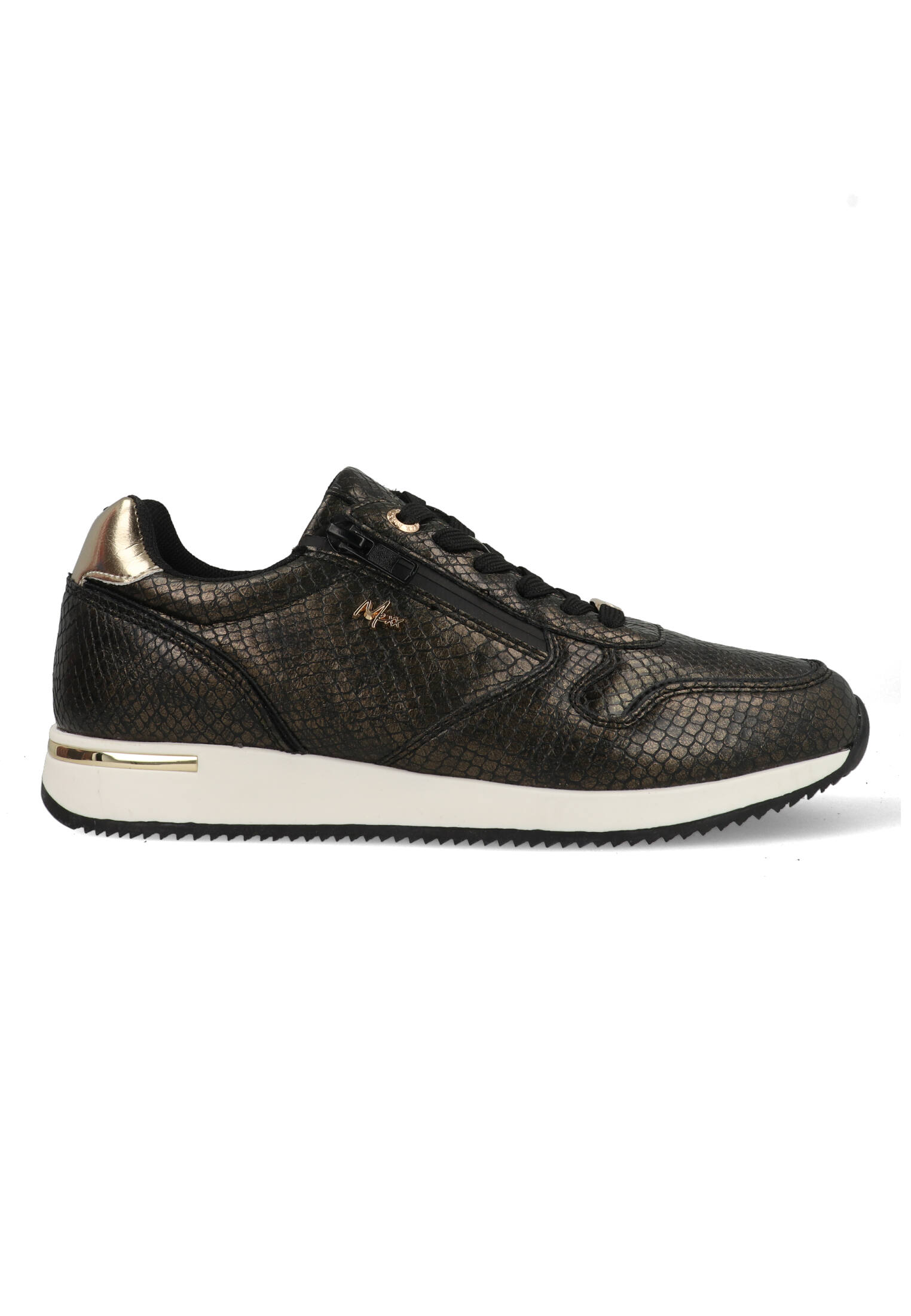 Mexx Sneakers Djana Caia MI001001953W-1111 Zwart / Goud-42 maat 42 afbeelding