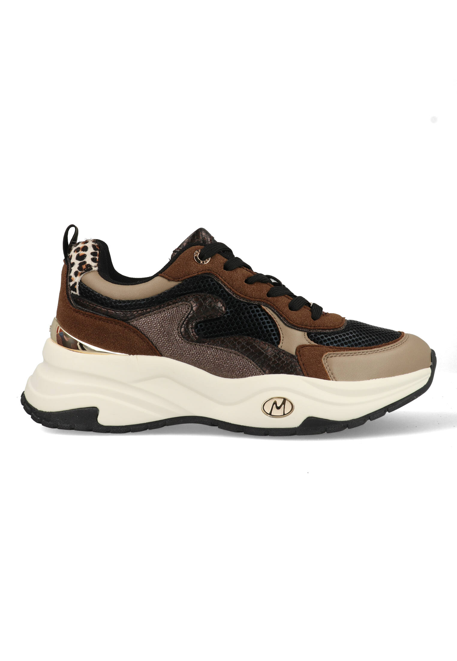 Mexx Sneakers Palma Ora MI001002653W-2120 Grijs / Zwart-39 maat 39 afbeelding