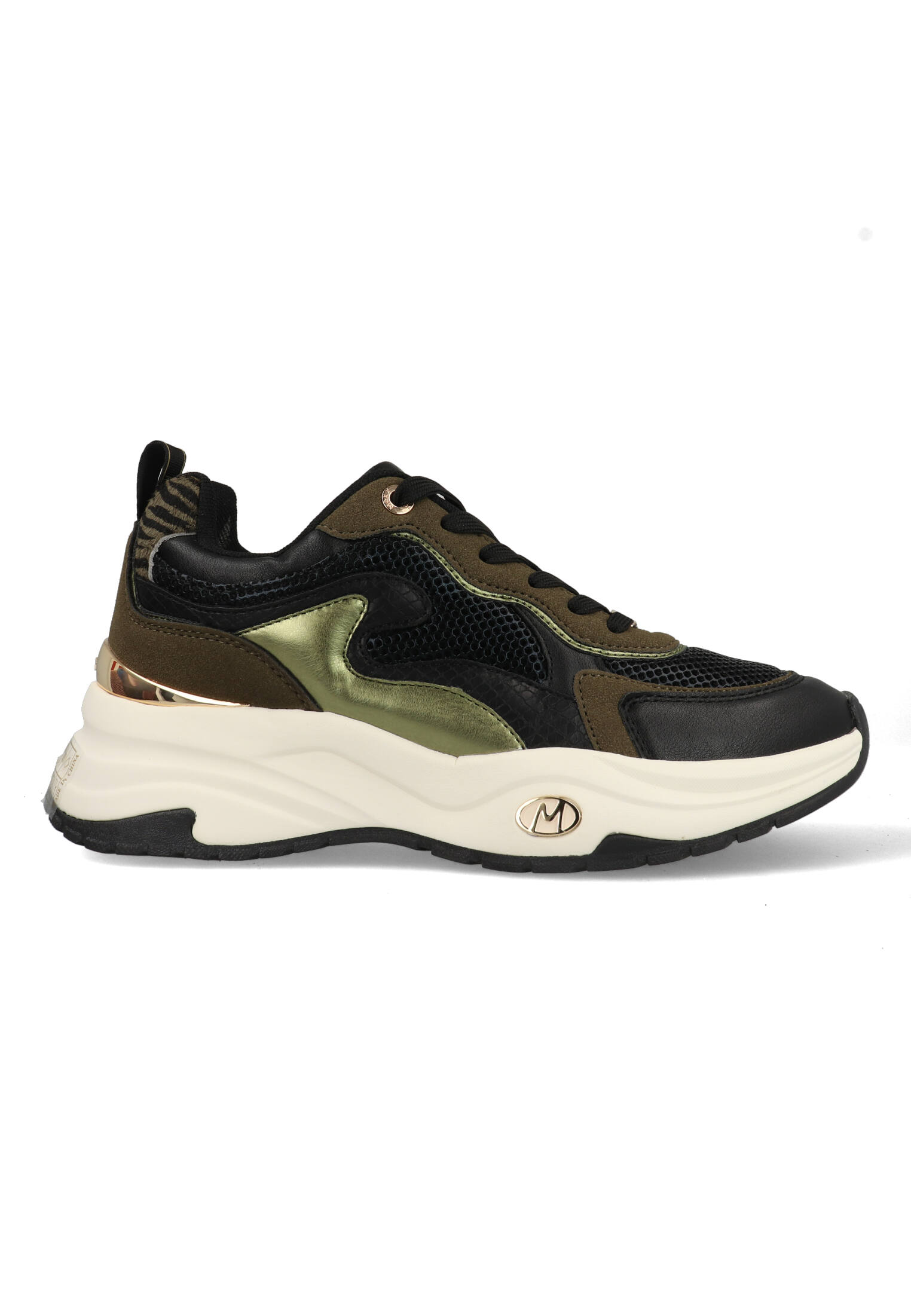 Mexx Sneakers Palma Ora MI001002653W-7100 Groen / Zwart-37 maat 37 afbeelding