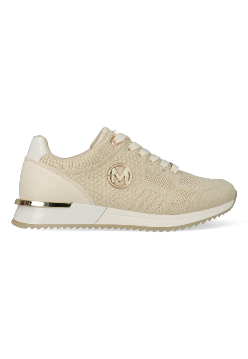Mexx damessneaker beige en blauw
