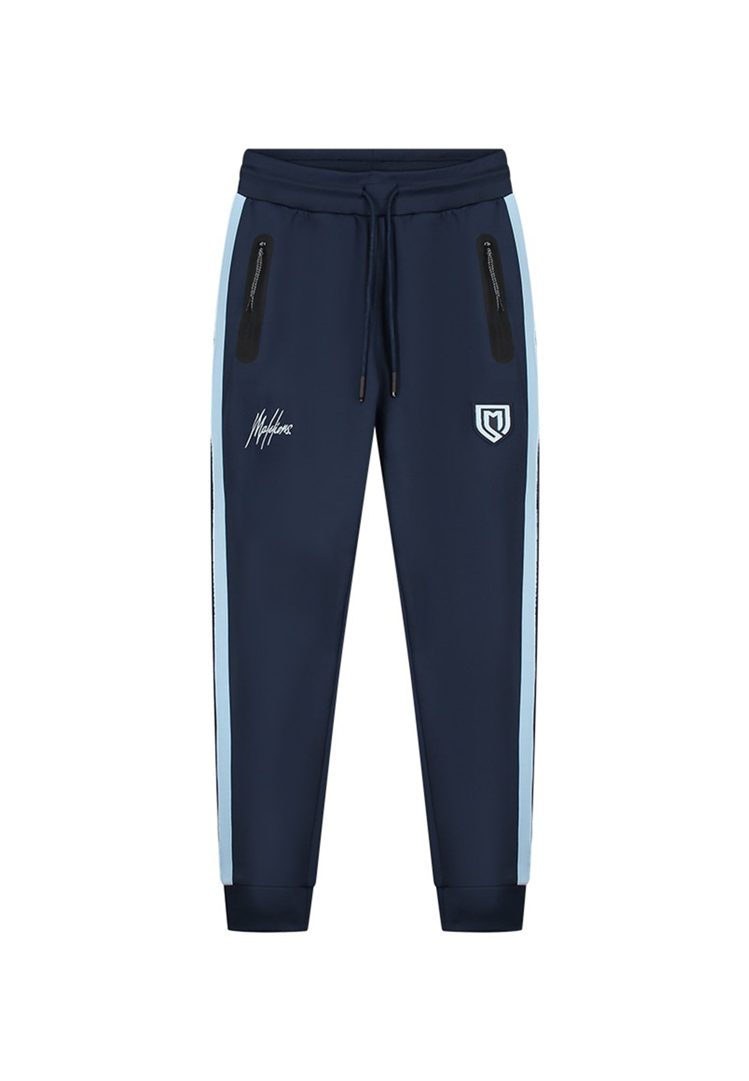 Malelions Sport Academy Trackpants MS2-AW23-17-311 Blauw-M maat M