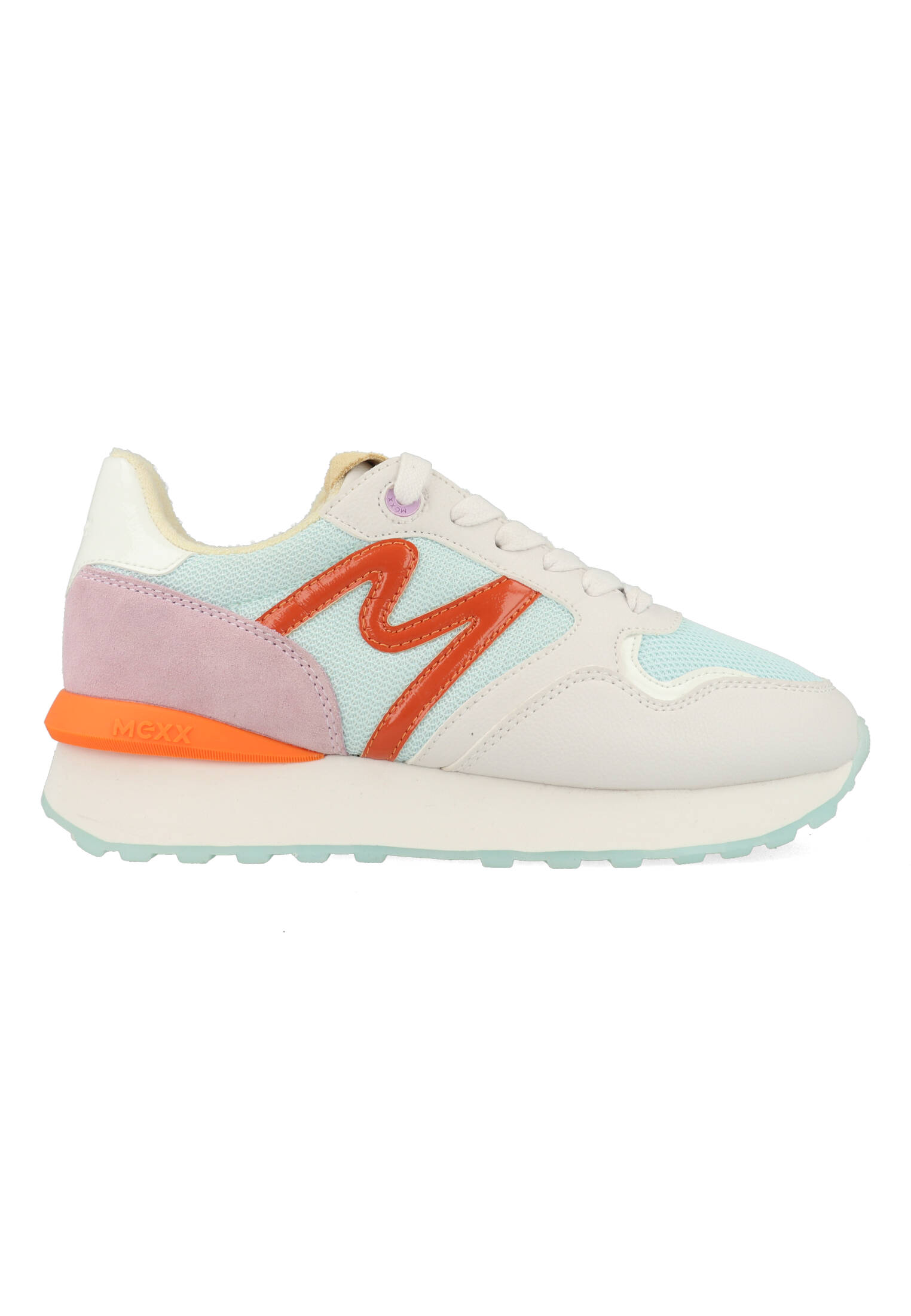Mexx Sneakers Juju MXHY008301W-3029 Wit - Blauw-36 maat 36