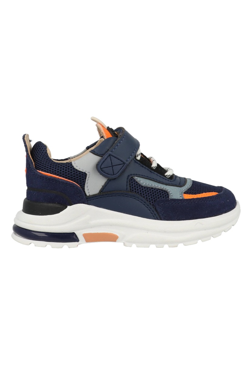 Shoesme Sneakers NR22S100-L Blauw / Oranje maat