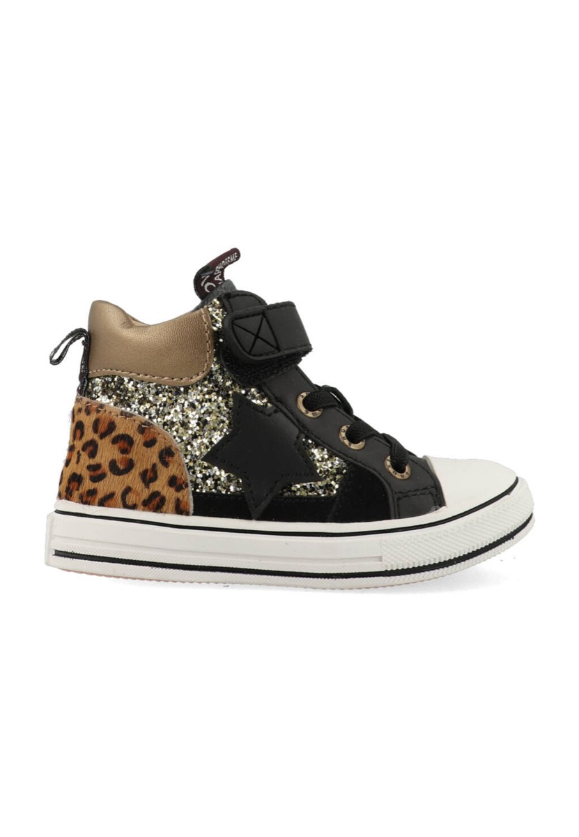 Shoesme Sneakers ON22W206-B Zwart - Goud-32 maat 32