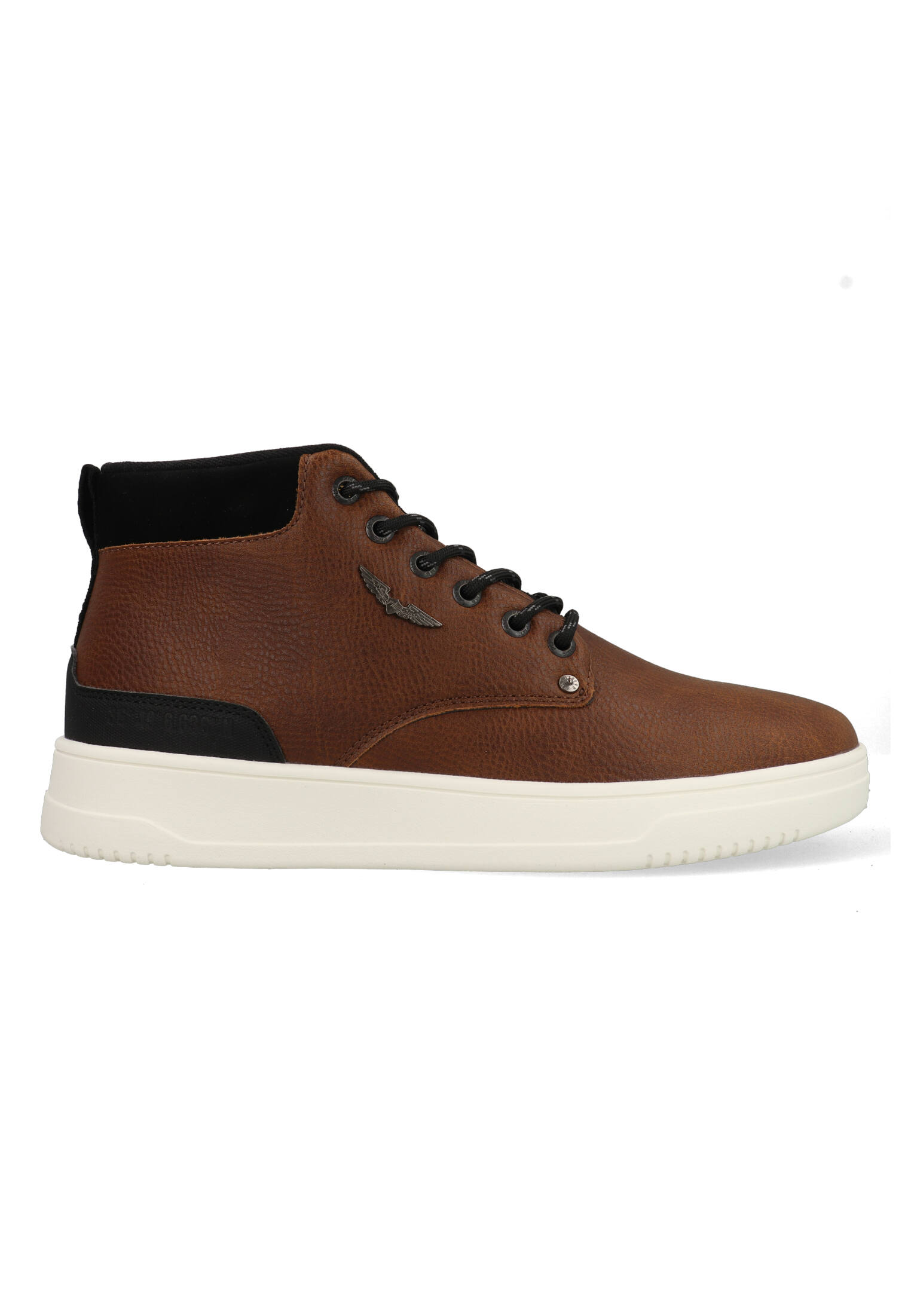 PME Legend herensneaker bruin, wit en groen