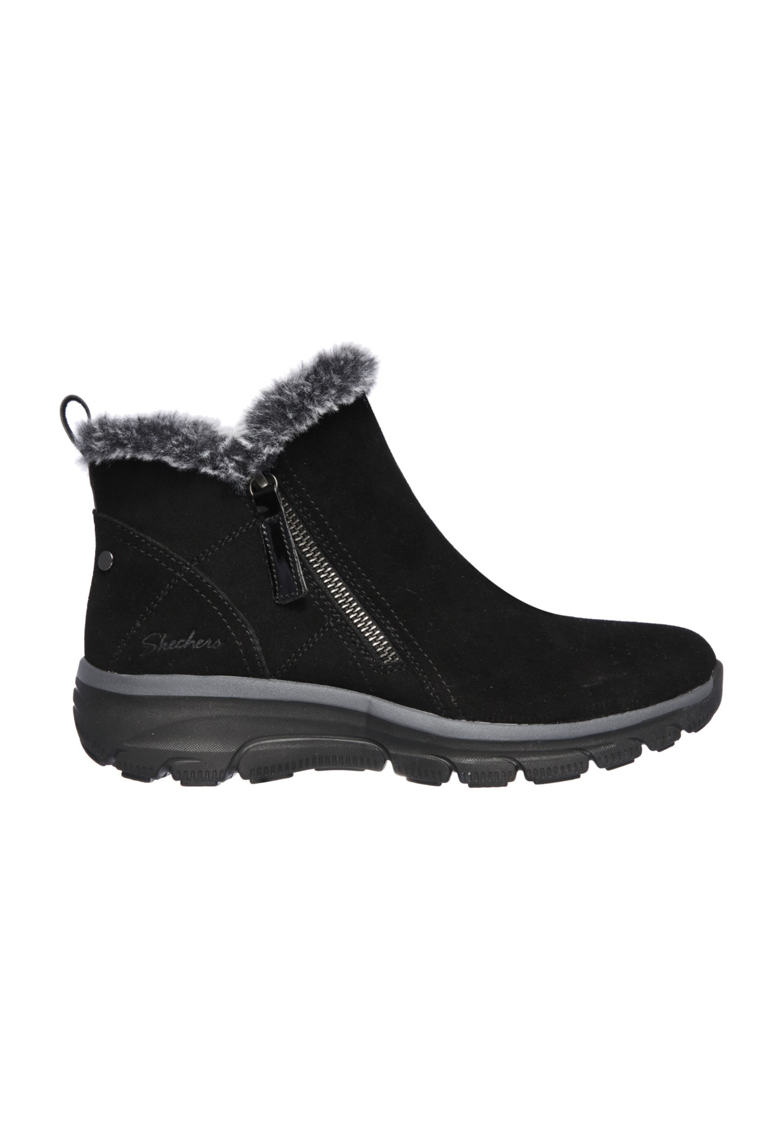 Skechers Snowboots Easy Going-High Zip 167108/BLK Zwart-36 maat 36