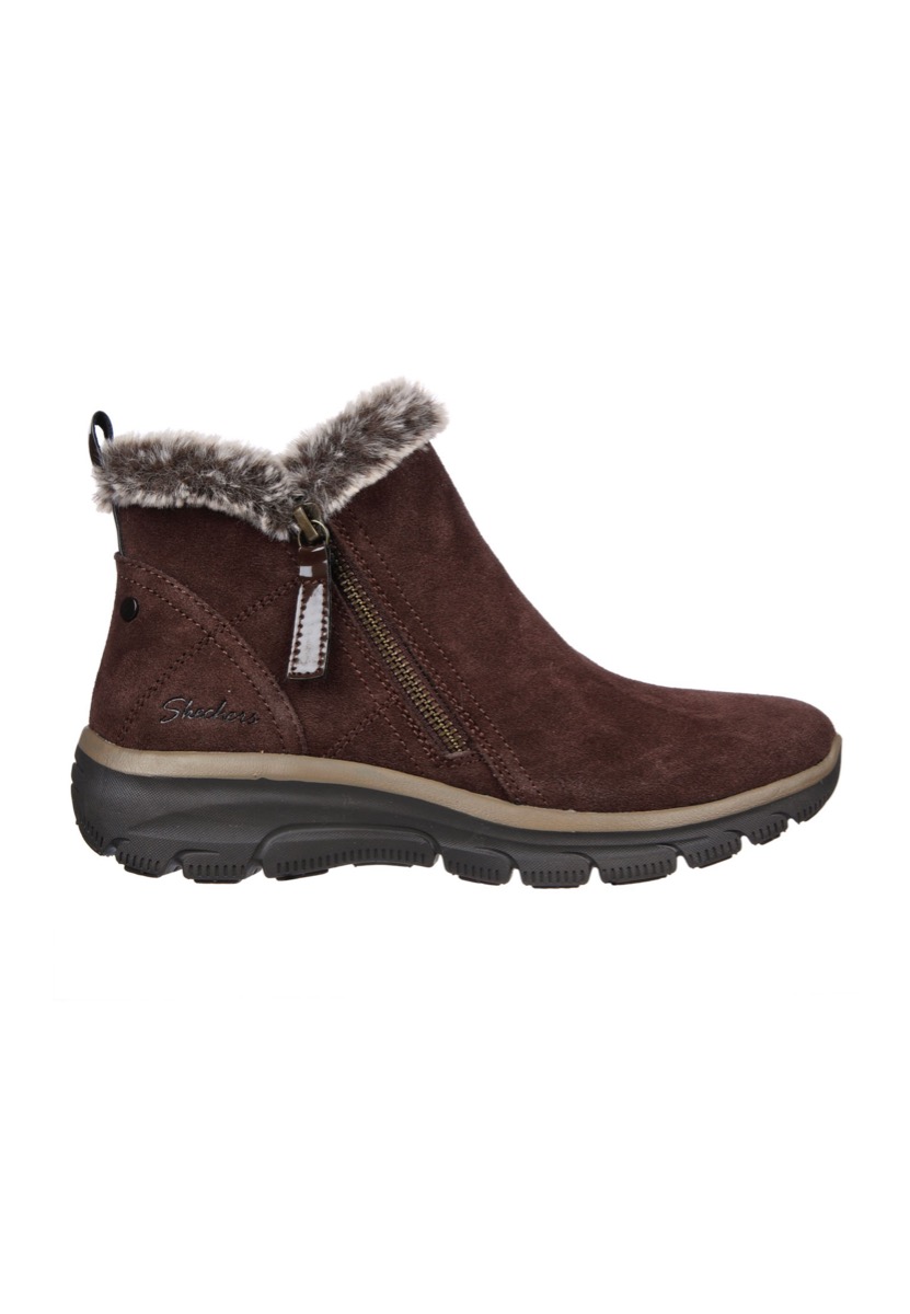 Skechers Snowboots Easy Going-High Zip 167108/CHOC Bruin maat