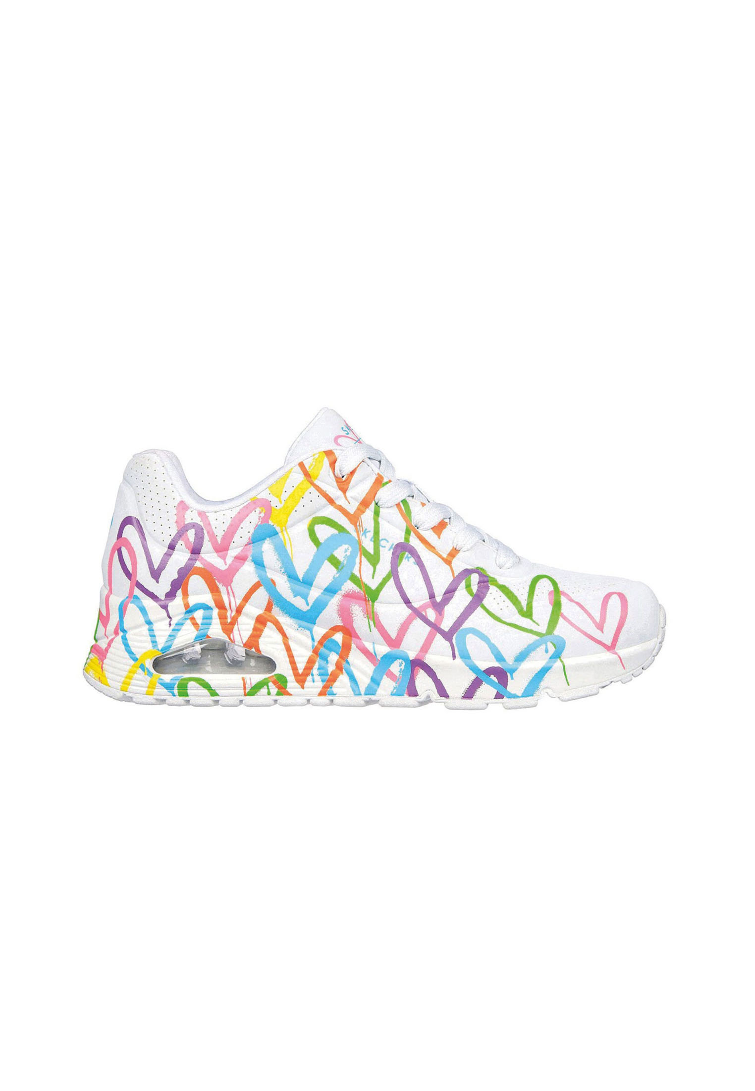Skechers Uno Highlight Love 177981/WMLT Wit-38 maat 38 afbeelding