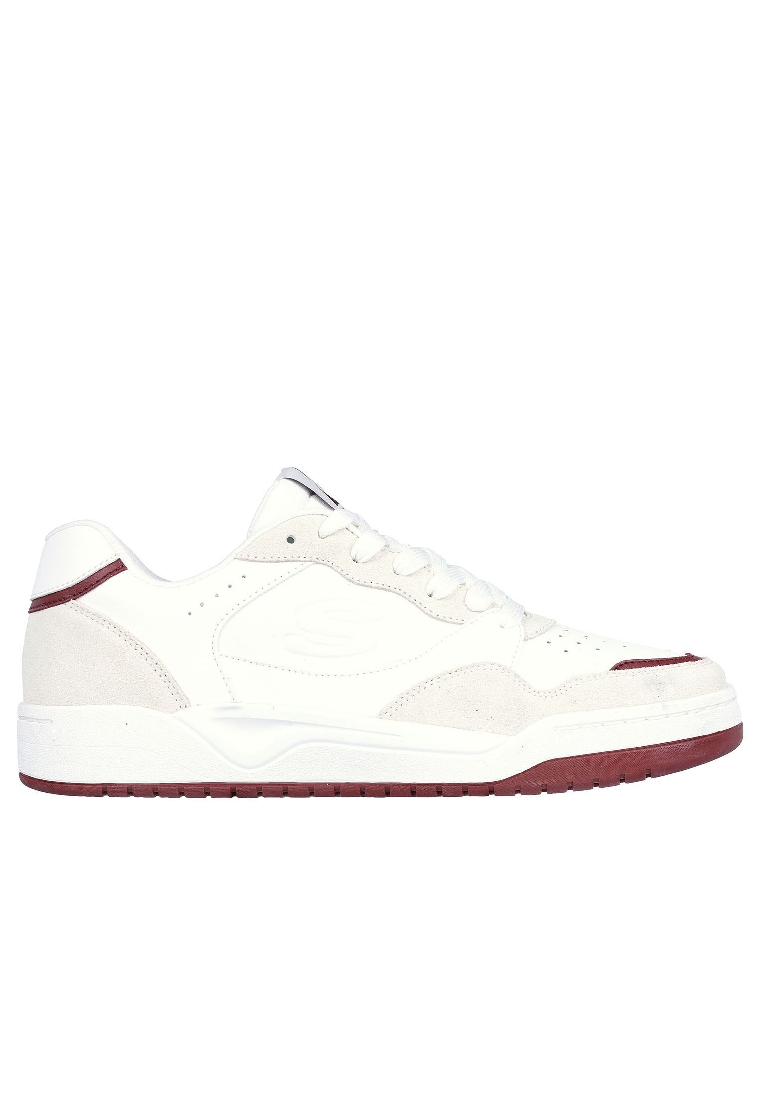 Skechers Koopa-Volley Low Lifestyle 183241-WBUG, Mannen, Wit, Sneakers, maat: 44