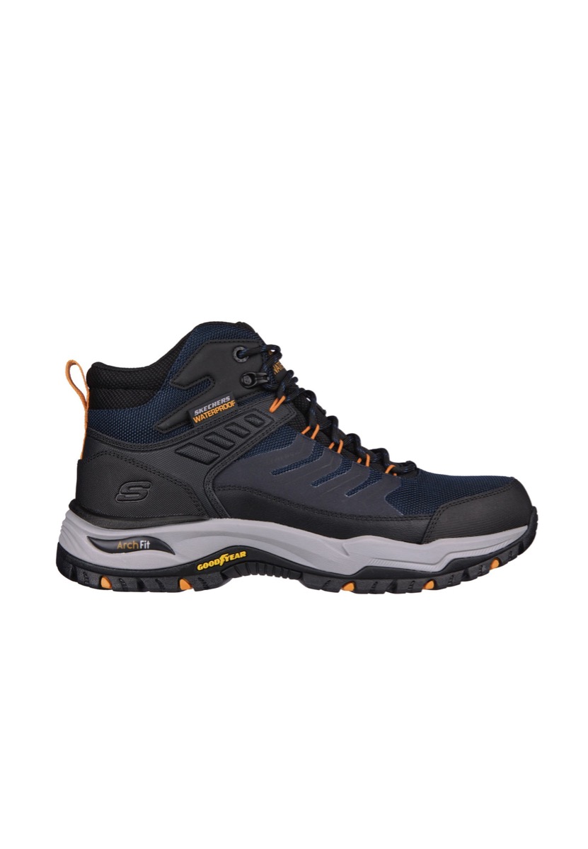 Skechers Wandelschoenen Arch Fit Dawson-Raveno 204634/NVBK Zwart - Blauw maat