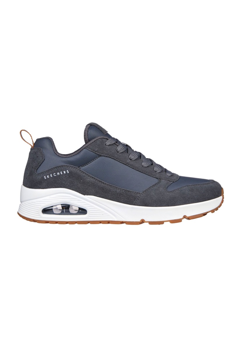 Skechers UNO heren sneakers - Grijs - Maat 47,5