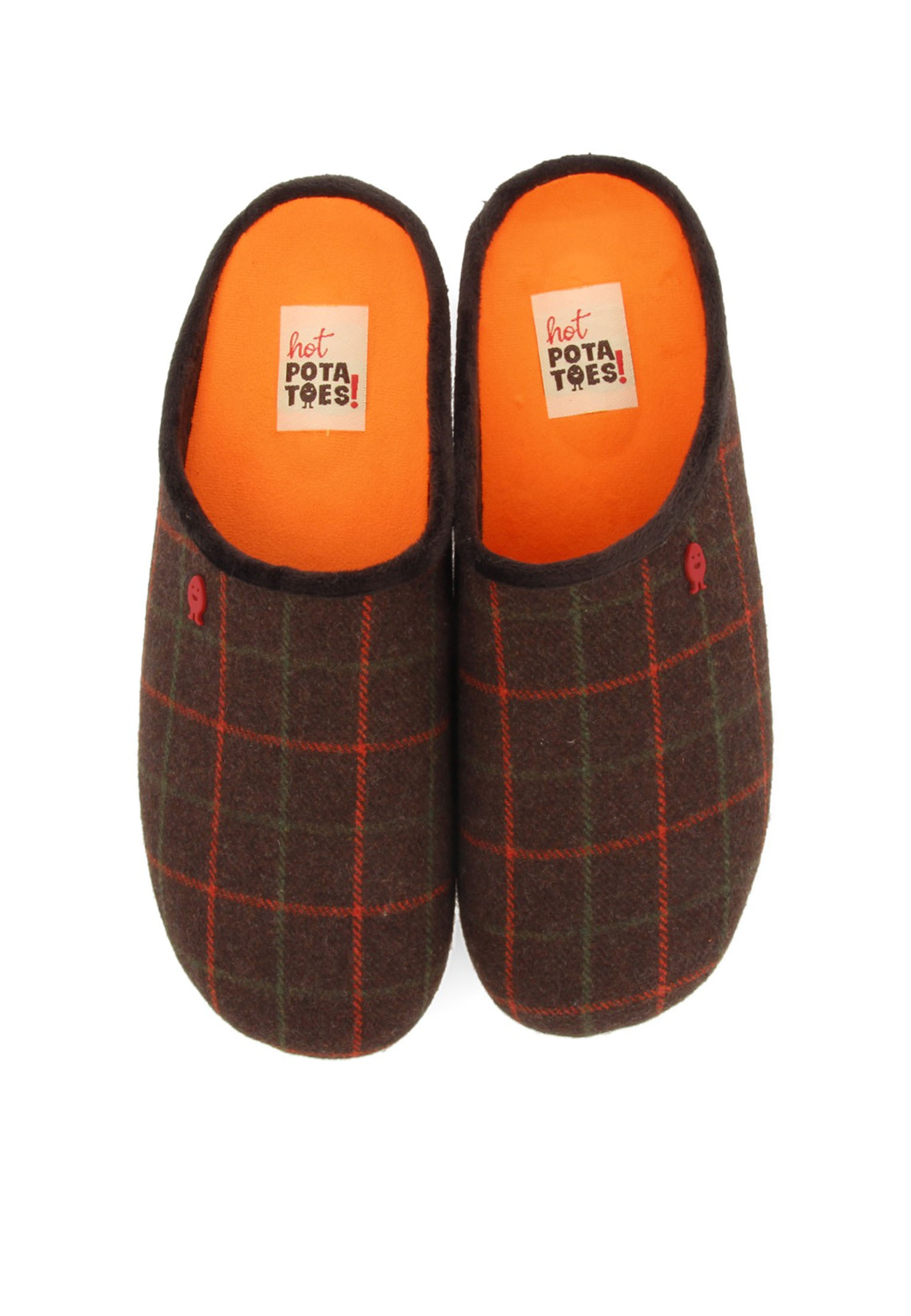 Hot Potatoes Pantoffels Vidovec 67825_04 Bruin-45 maat 45