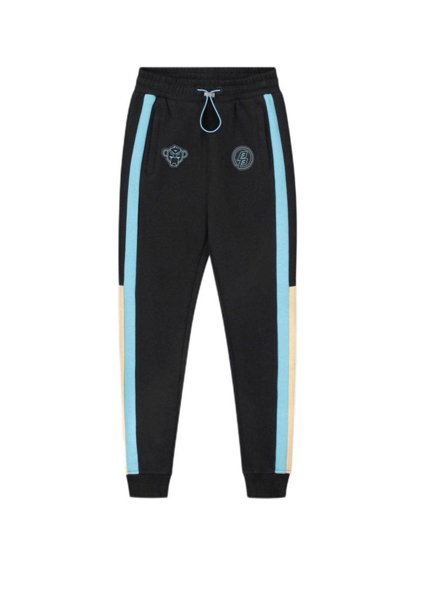 Black Bananas JR Mist Trackpants JRFW22.4.24 Zwart maat Black Bananas JR Mist Trackpants JRFW22.4.24 Zwart maat