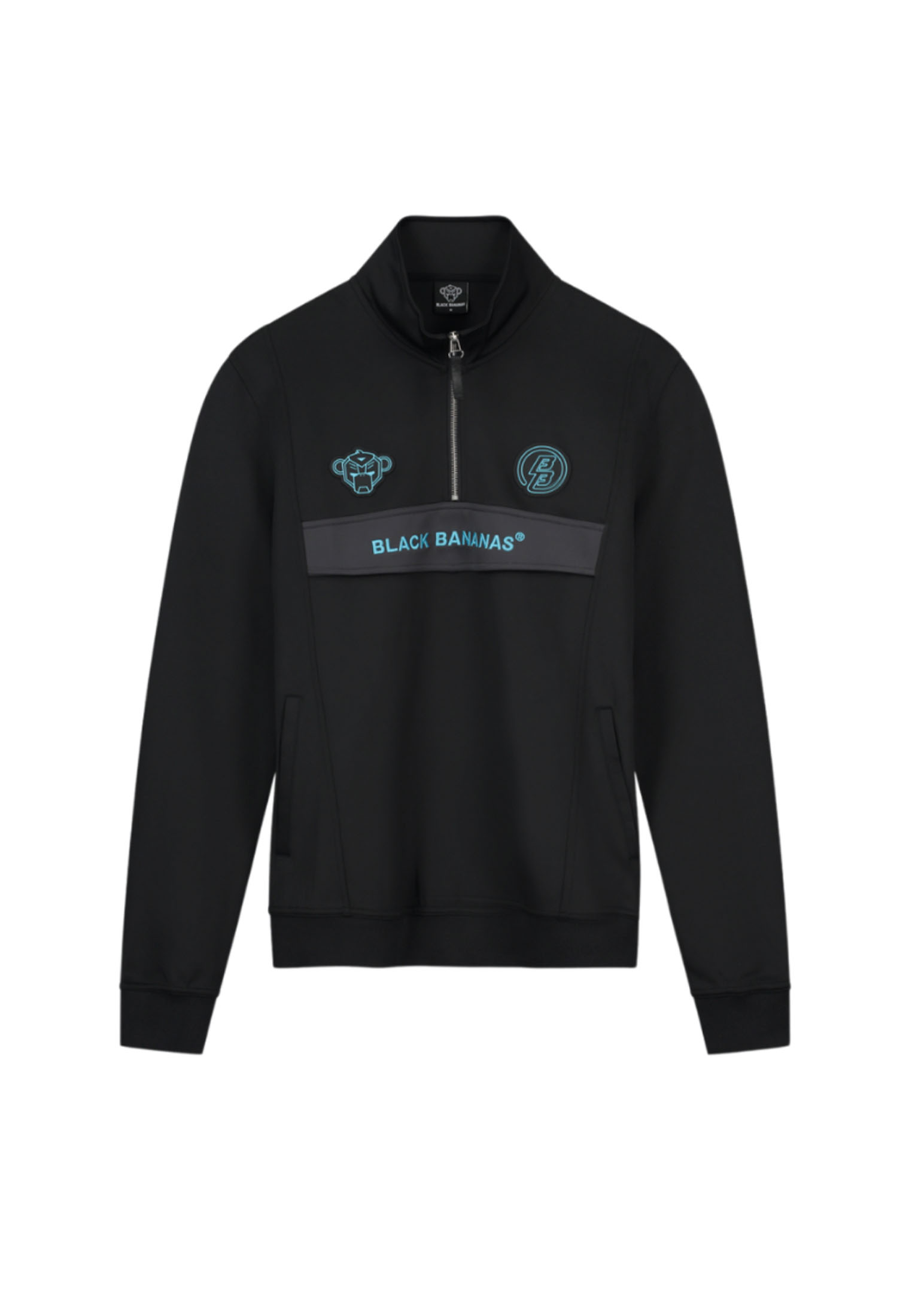 Black Bananas Hook Tracktop MENFW22.2.31 Zwart-M maat M