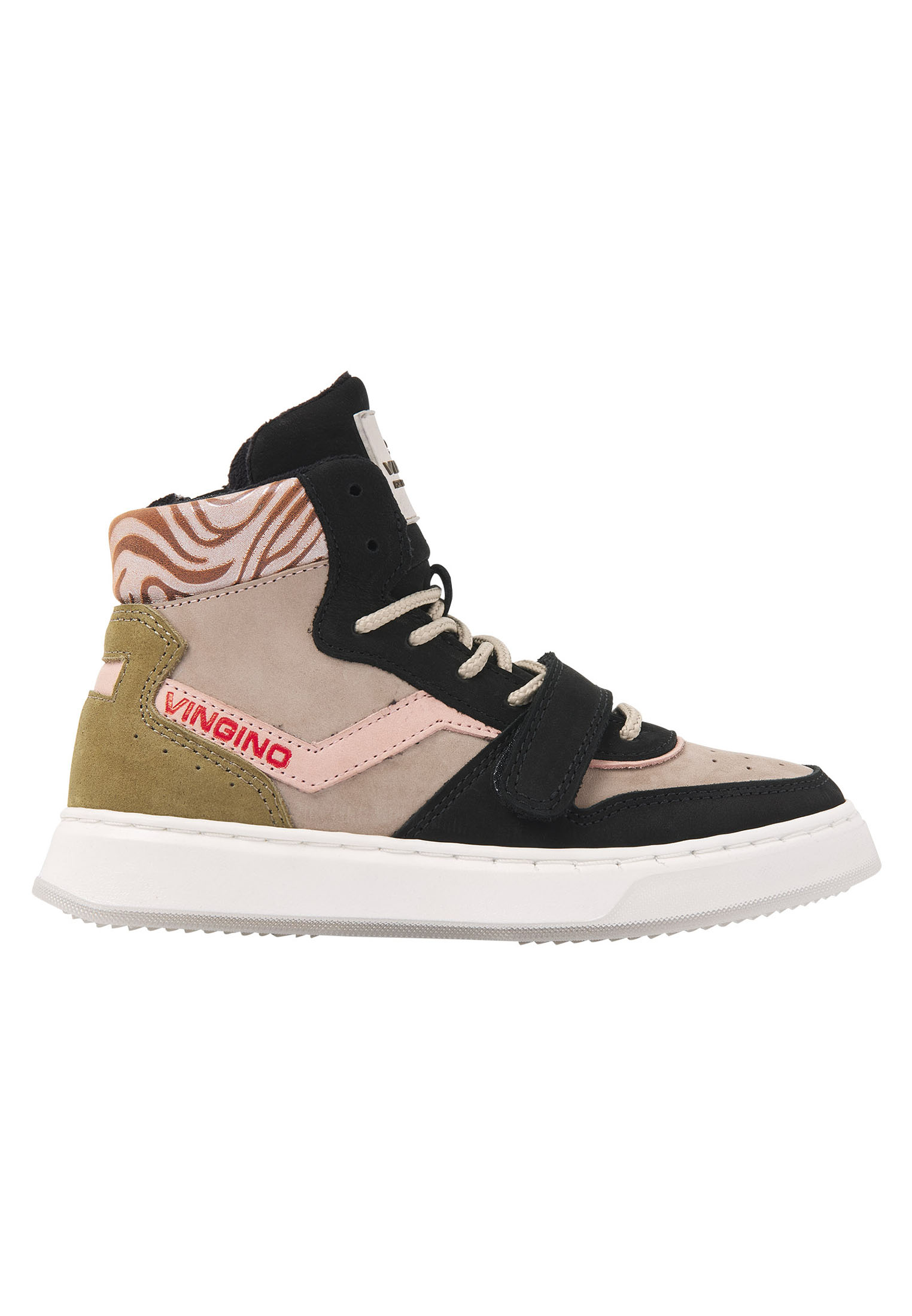 Vingino Senne Mid Velcro Premium VG46-8031-02 Beige-36 maat 36 Vingino Senne Mid Velcro Premium VG46-8031-02 Beige-36 maat 36