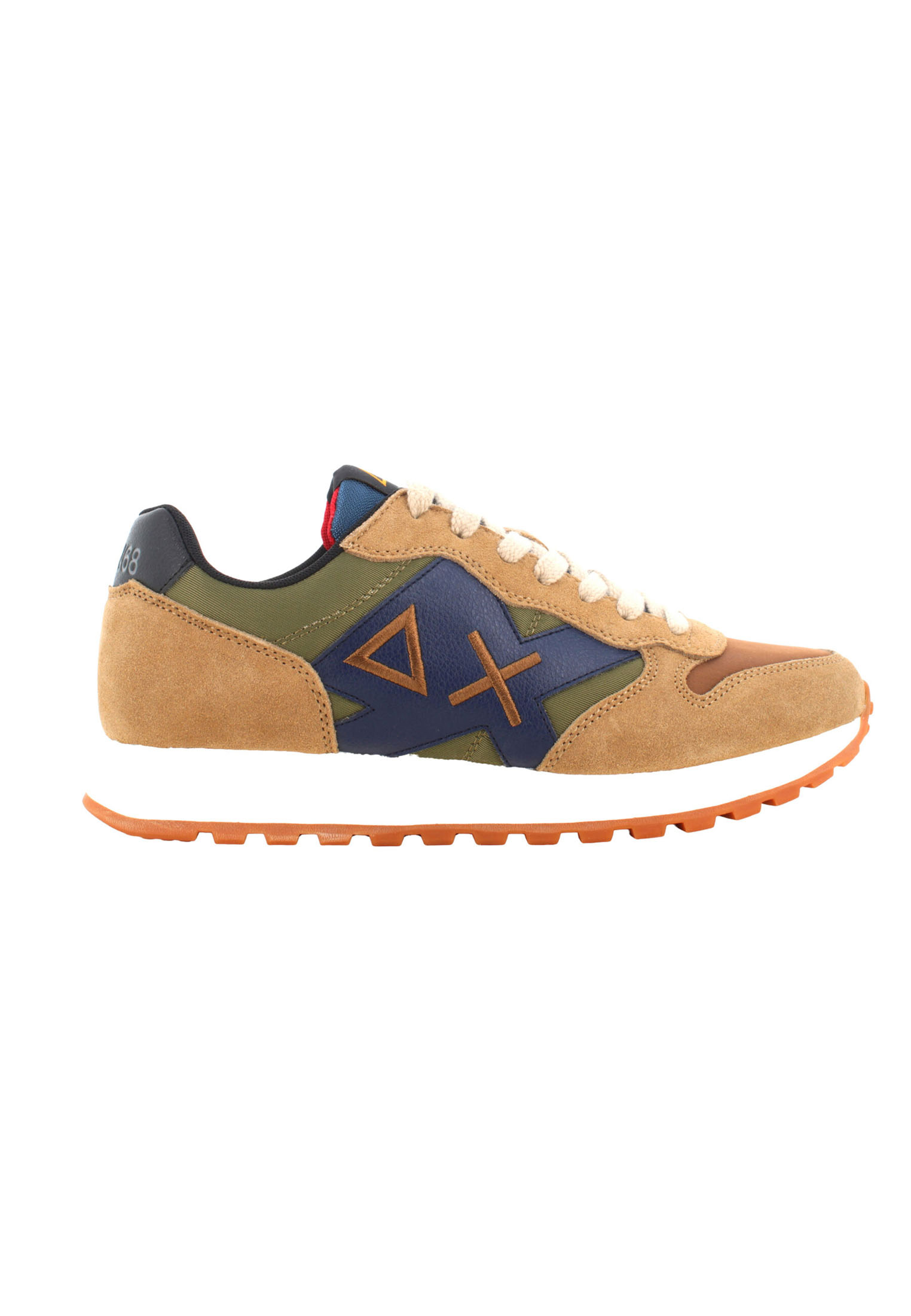 SUN68 Jaki Bicolor Z43114_7477 Bruin / Groen-41 maat 41